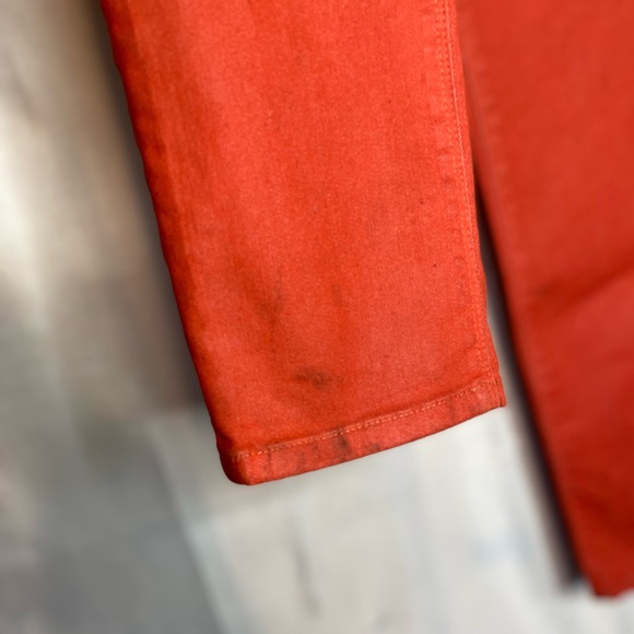 J Brand Sample Coated Red Super Skinny Jeans 29” - Picture 10 of 11